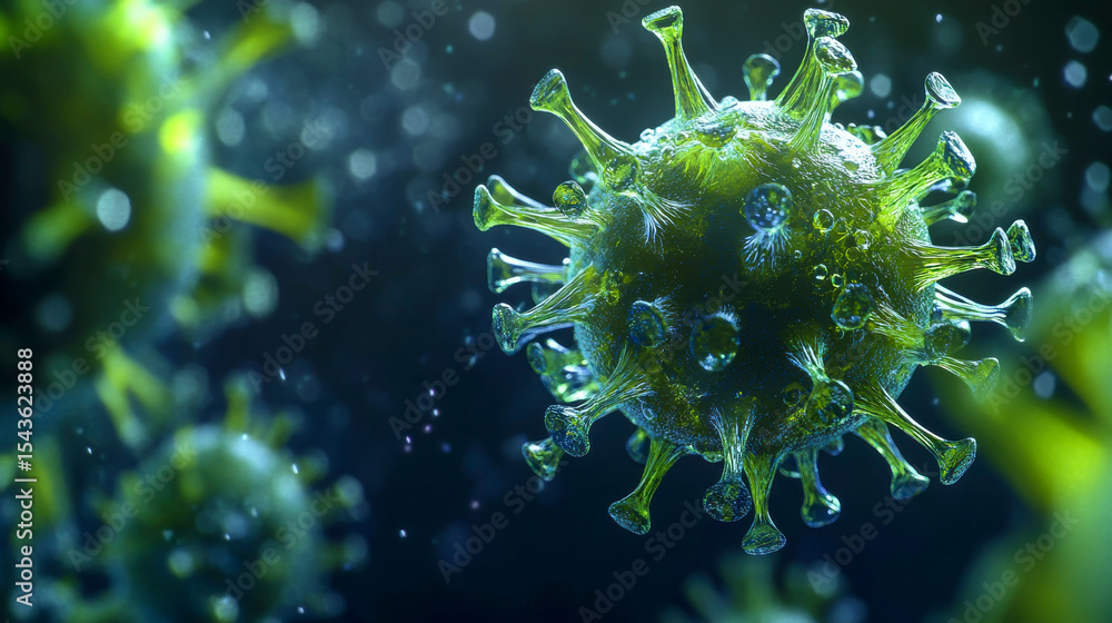 This visualization reveals the coronavirus's detailed structure, showcasing its unique spikes and molecular makeup through a digital microscope during the current health crisis This visualization reveals the coronavirus's detailed structure, showcasing its unique spikes and molecular makeup through a digital microscope during the current health crisis