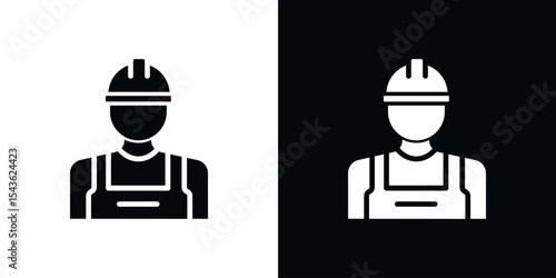 Engineer icon collection. line stroke icon. EPS 10