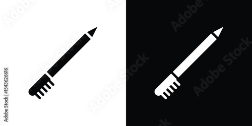 Eyeliner icon collection. line stroke icon. EPS 10