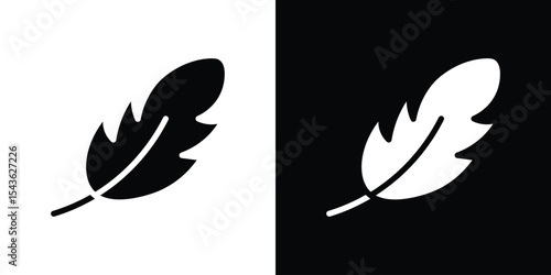 Feather icon collection. line stroke icon. EPS 10