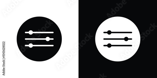 Filter Control icon collection. line stroke icon. EPS 10
