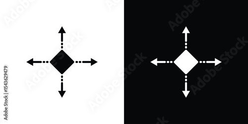 Flexibility icon collection. line stroke icon. EPS 10