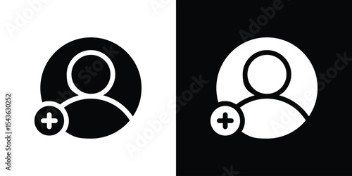 Follower icon collection. line stroke icon. EPS 10