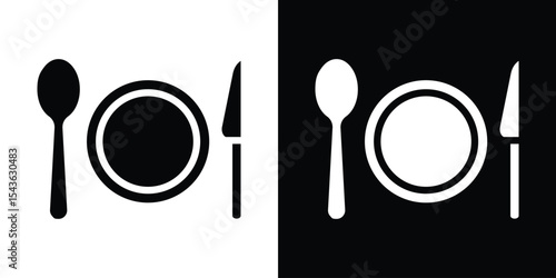 Food icon collection. line stroke icon. EPS 10