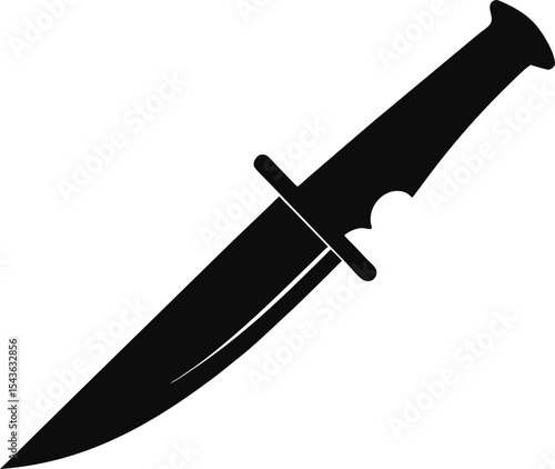hunting knife vector illustration
