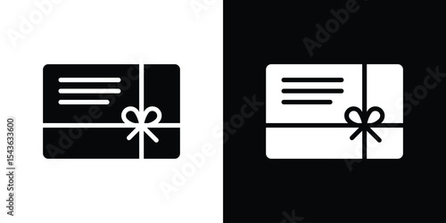 Gift card icon collection. line stroke icon. EPS 10