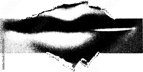 High contrast abstract film negative design for artistic prints