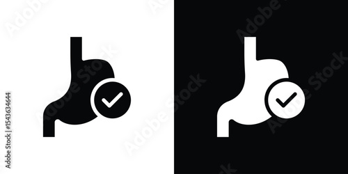 Good digestion icon collection. line stroke icon. EPS 10