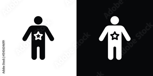 Good human icon collection. line stroke icon. EPS 10