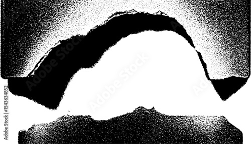 Vintage floppy disk silhouette in high contrast black and white