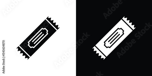 Granola bar icon collection. line stroke icon. EPS 10