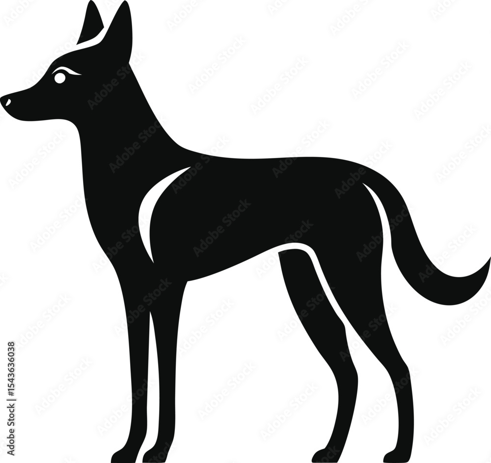 Obraz premium vector illustration of a fox