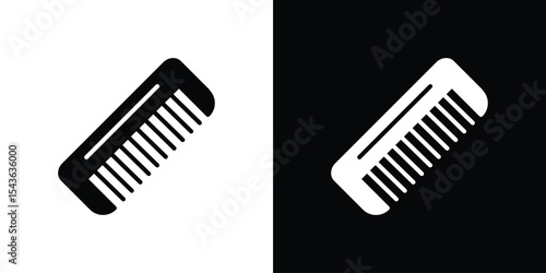Hair brush icon collection. line stroke icon. EPS 10