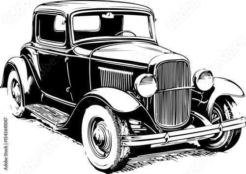 Silhouette Hot Rods cars muscle