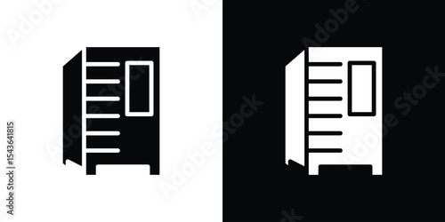 Infrared heat cabin icon collection. line stroke icon. EPS 10
