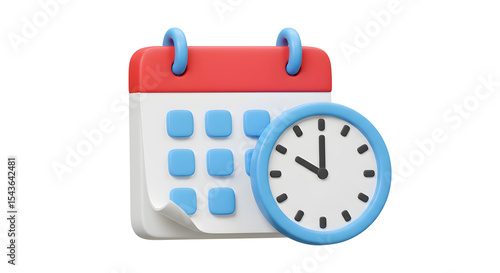 Wallpaper Mural calendar with clock Torontodigital.ca