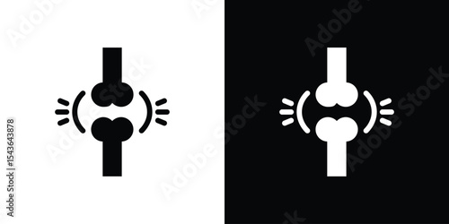Joint icon collection. line stroke icon. EPS 10