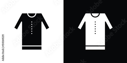Kurta icon collection. line stroke icon. EPS 10