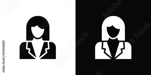 Lawyer icon collection. line stroke icon. EPS 10
