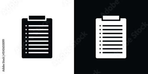 List icon collection. line stroke icon. EPS 10