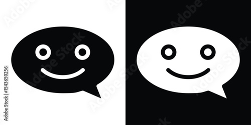 Live chat icon collection. line stroke icon. EPS 10