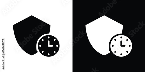Long term icon collection. line stroke icon. EPS 10