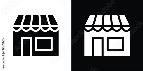 Marketplace icon collection. line stroke icon. EPS 10