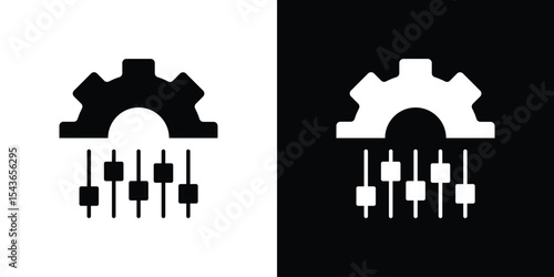 Mass customization icon collection. line stroke icon. EPS 10