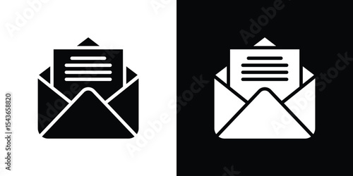 Message icon collection. line stroke icon. EPS 10