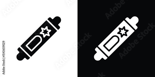 Mezuzah icon collection. line stroke icon. EPS 10