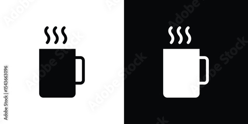 Mug icon collection. line stroke icon. EPS 10