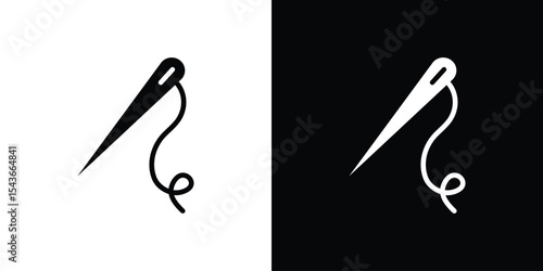 Needle icon collection. line stroke icon. EPS 10