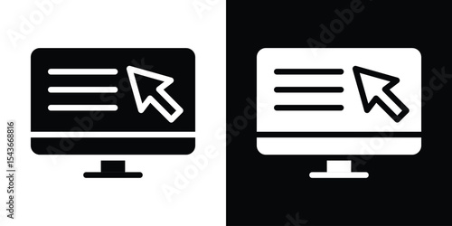 Online education icon collection. line stroke icon. EPS 10