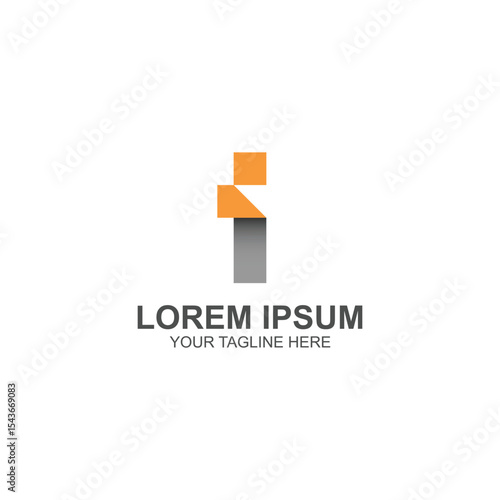 Free Download letter i logo design for company or business with creative illustration - GFXLoad
