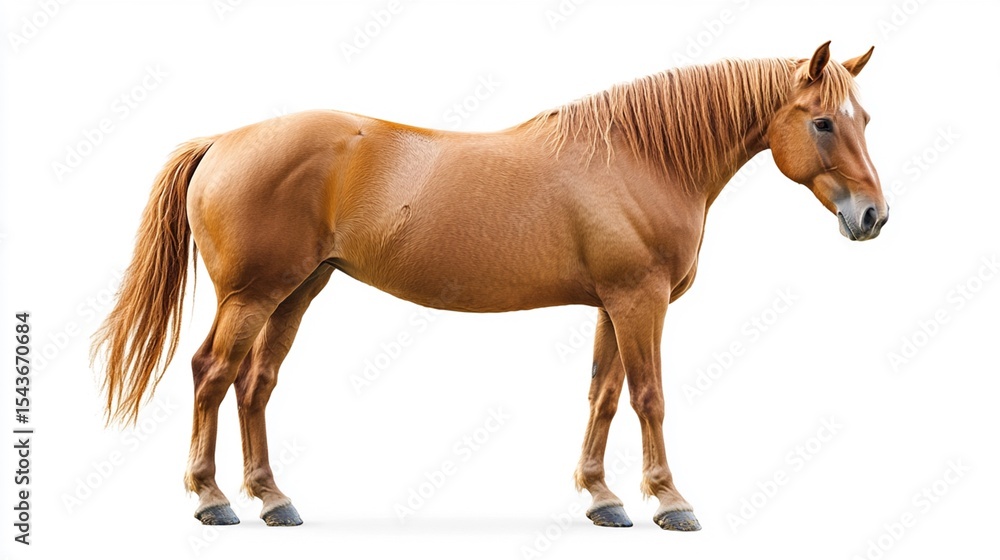 Obraz premium horse isolated on white