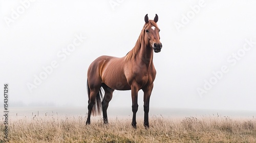 horse in the field