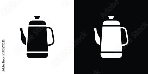 Percolator icon collection. line stroke icon. EPS 10