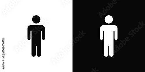 Person icon collection. line stroke icon. EPS 10