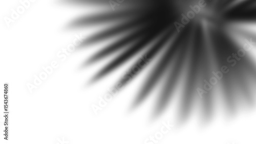 Shadow and Overlay Effect on Line Art Portrait