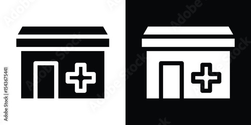 Pharmacy icon collection. line stroke icon. EPS 10