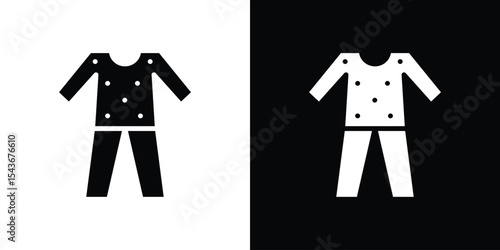 Pijama icon collection. line stroke icon. EPS 10