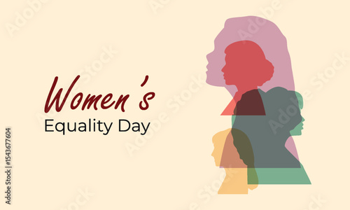 Women’s Equality Day - International Women's Day 2025. Womens Equality Day on August 26. Vector illustration