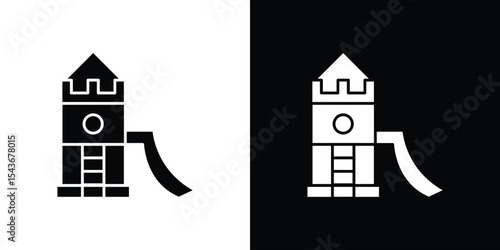 Playground icon collection. line stroke icon. EPS 10