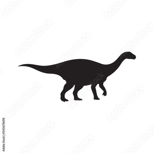 dinosaur silhouette art