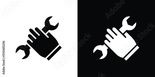 Repair icon collection. line stroke icon. EPS 10