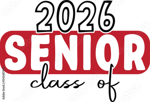 senior  graduation class of 2026 t shirt design