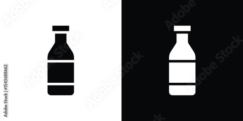 Sauce bottles icon collection. line stroke icon. EPS 10