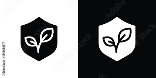 Save environment icon collection. line stroke icon. EPS 10