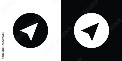 Send icon collection. line stroke icon. EPS 10