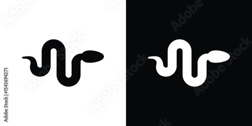 Snake icon collection. line stroke icon. EPS 10